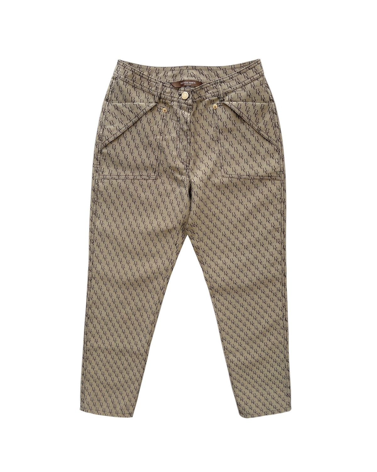 Bottega Veneta BOTTEGA VENETA MONOGRAM TROUSERS Size 26" / US 2 / IT 38 - 2 Thumbnail