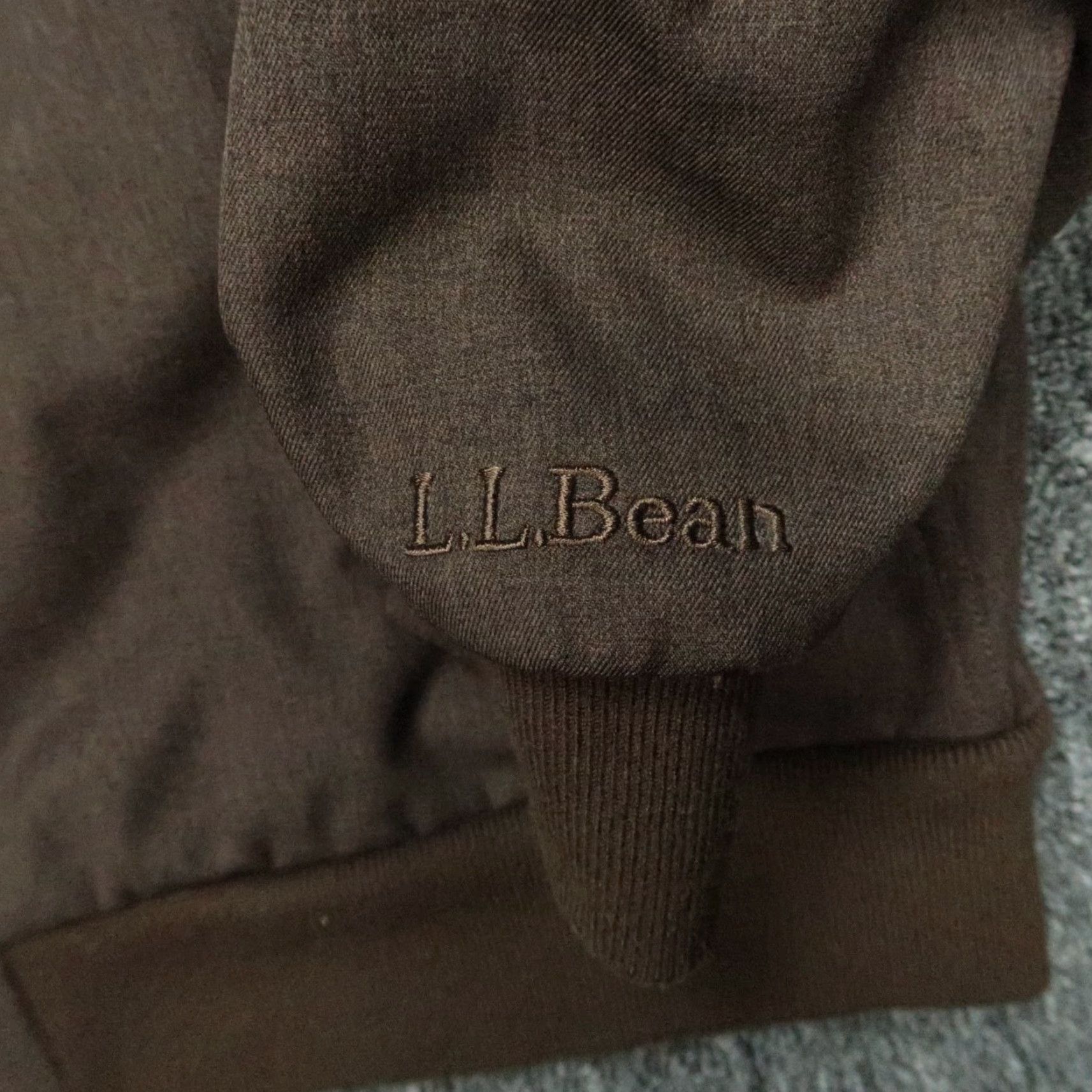 Vintage VINTAGE LL Bean Jacket Mens XL Brown Full Zip Pockets Hooded Bomber Outdoors Size US XL / EU 56 / 4 - 4 Thumbnail
