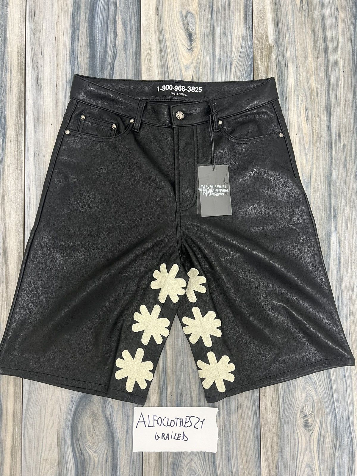 Lost Shadow LOSTSHDWS Lost shadows leather jorts | Grailed