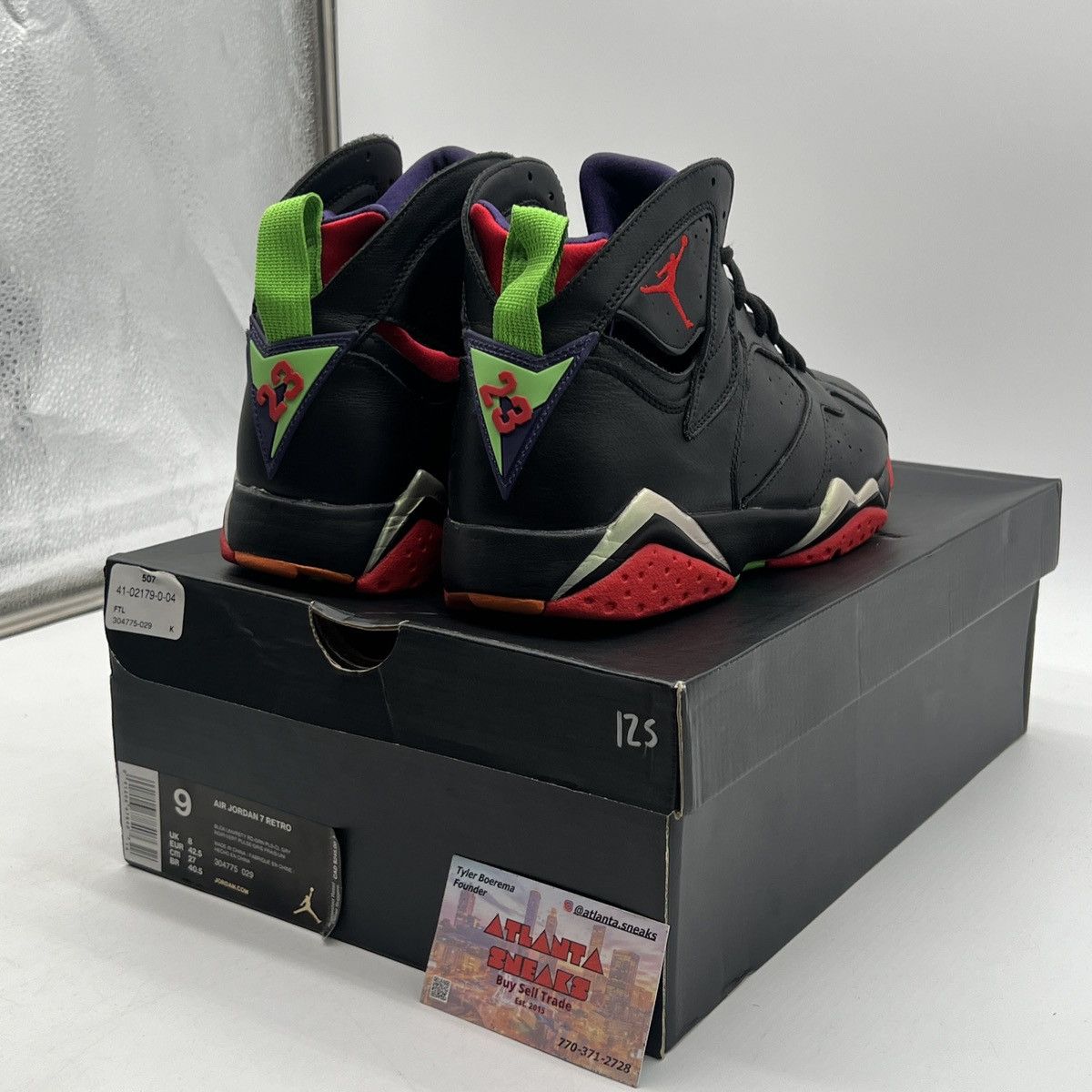 Jordan Brand Air Jordan 7 Marvin the Martian Size US 9 / EU 42 - 5 Thumbnail