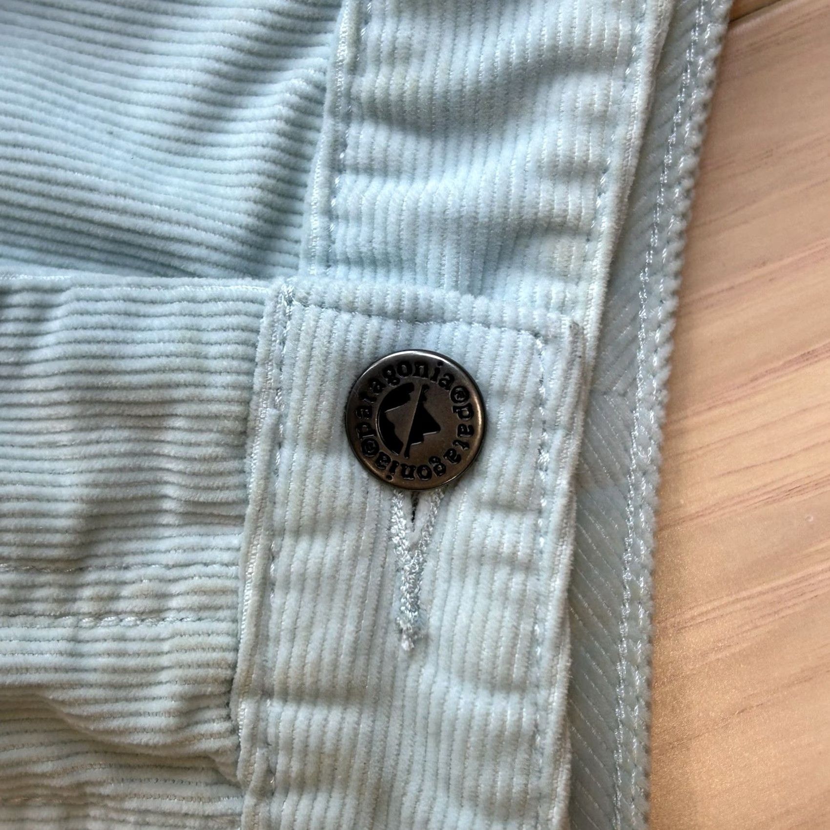 Patagonia Patagonia Cord Stand Up Shorts Light Blue 3” Inseam Women 6 Medium Regular Rise 11 Vintage No Size 28" / US 6 / IT 42 - 4 Thumbnail