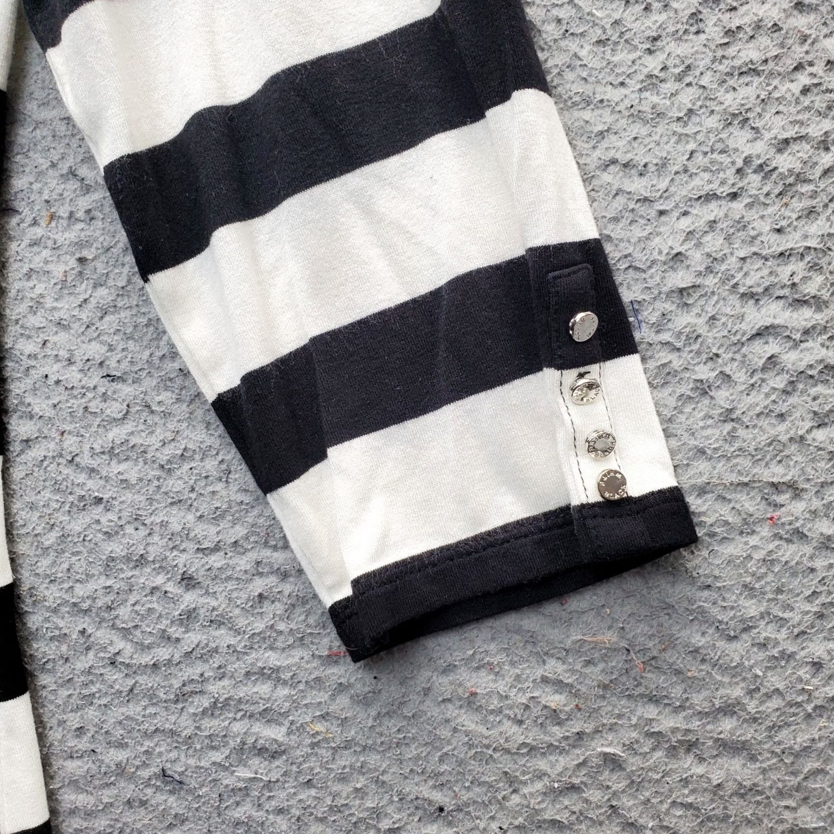 White House Black Market White House Black Market Shirt Women L Multicolor Striped Rayon Stretch Cowl Neck Casual Shirt Size L / US 10 / IT 46 - 7 Thumbnail