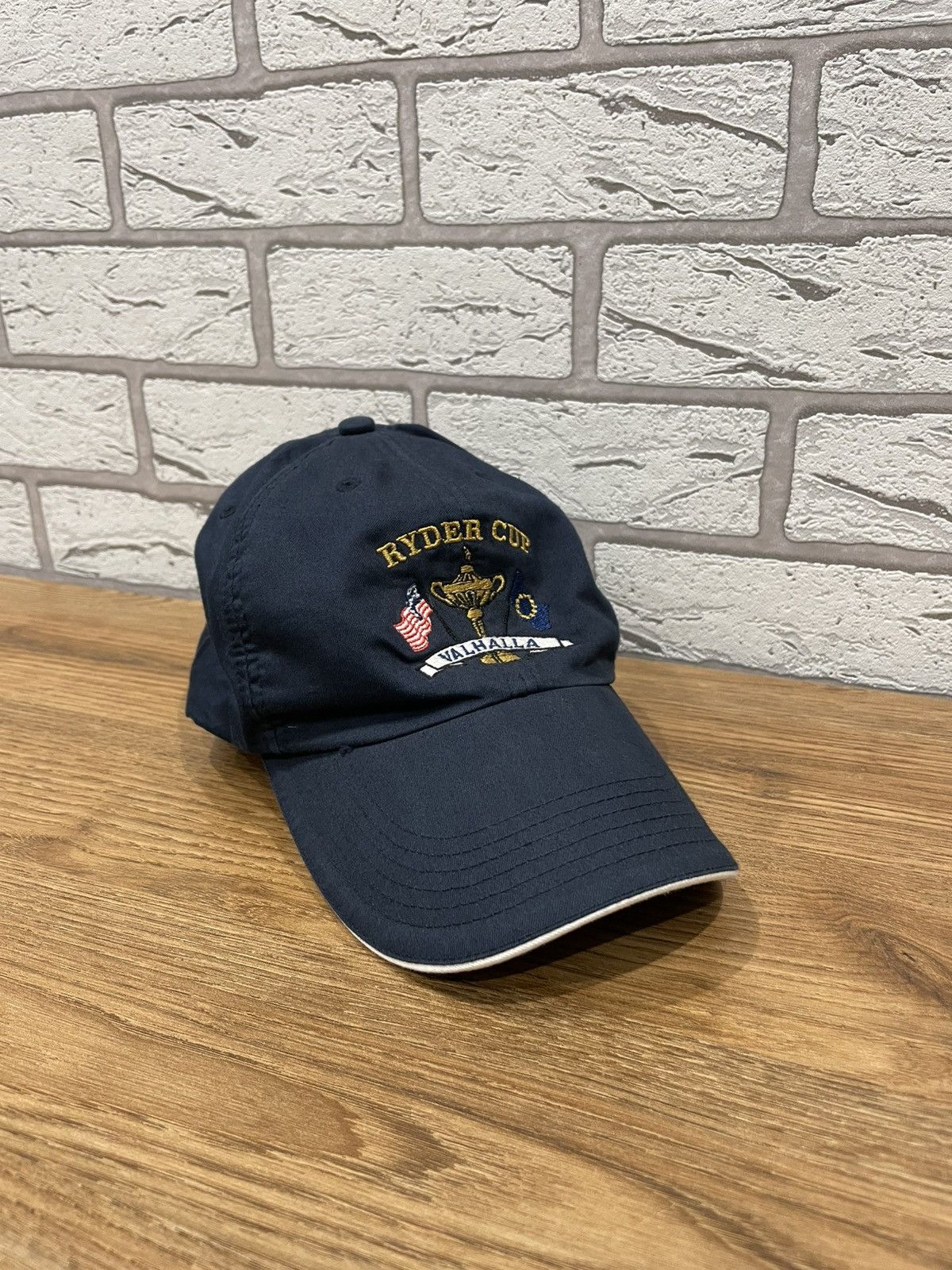 Nike × Vintage Nike Golf Ryder Valhalla Cap Hat Size ONE SIZE - 1 Thumbnail