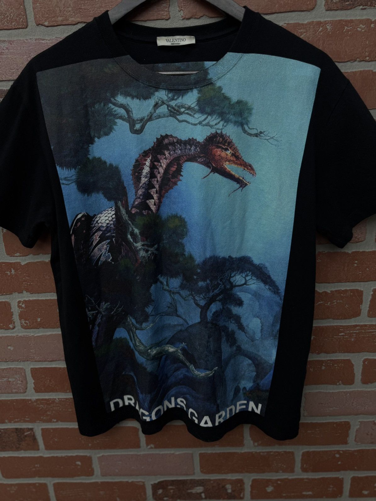 Valentino Valentino Dress Tee Dragon Logo Men’s Size Small Size US S / EU 44-46 / 1 - 8 Thumbnail