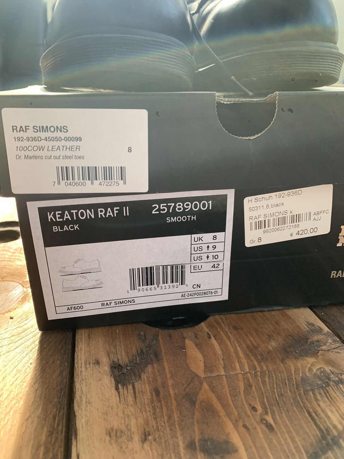 Dr. Martens × Raf Simons Dr Martens x Raf Simons Size US 9 / EU 42 - 9 Thumbnail