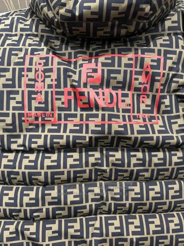 Fendi Fendi Multi-Color Men’s Down Jacket . Size US S / EU 44-46 / 1 - 3 Thumbnail