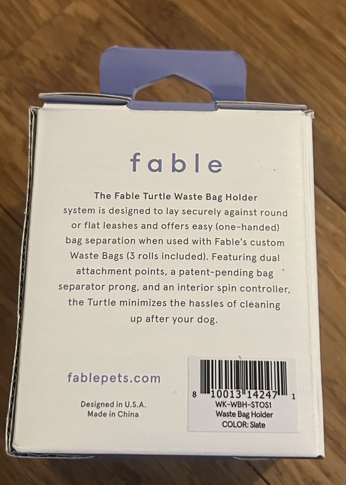 Other Fable The Turtle Waste Bag Holder Slate Size ONE SIZE - 4 Thumbnail
