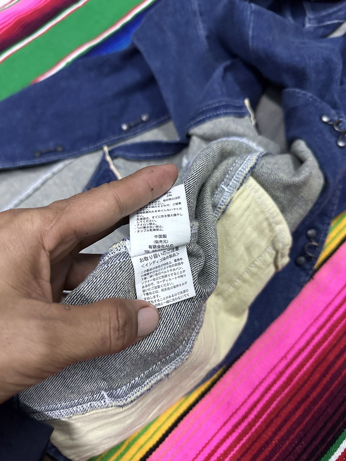 Kapital 💥Denim Selvedge💥Japanese Brand Audience . Size US L / EU 52-54 / 3 - 7 Thumbnail