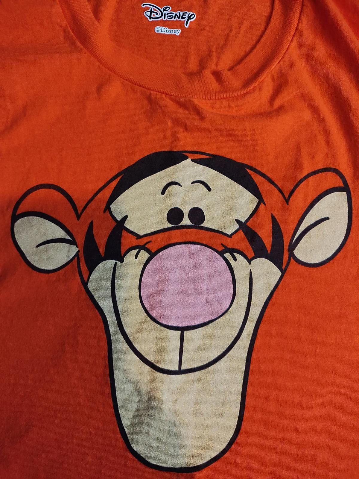 Disney Disney Kids Orange Tigger Face T-Shirt Size US L / EU 52-54 / 3 - 4 Thumbnail