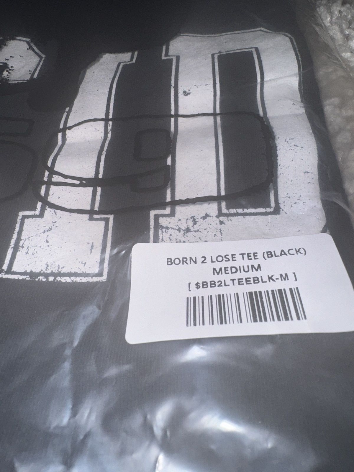 G59 Records $uicideboy$ G59 BORN 2 LOSE TEE BLACK Size US M / EU 48-50 / 2 - 9 Thumbnail