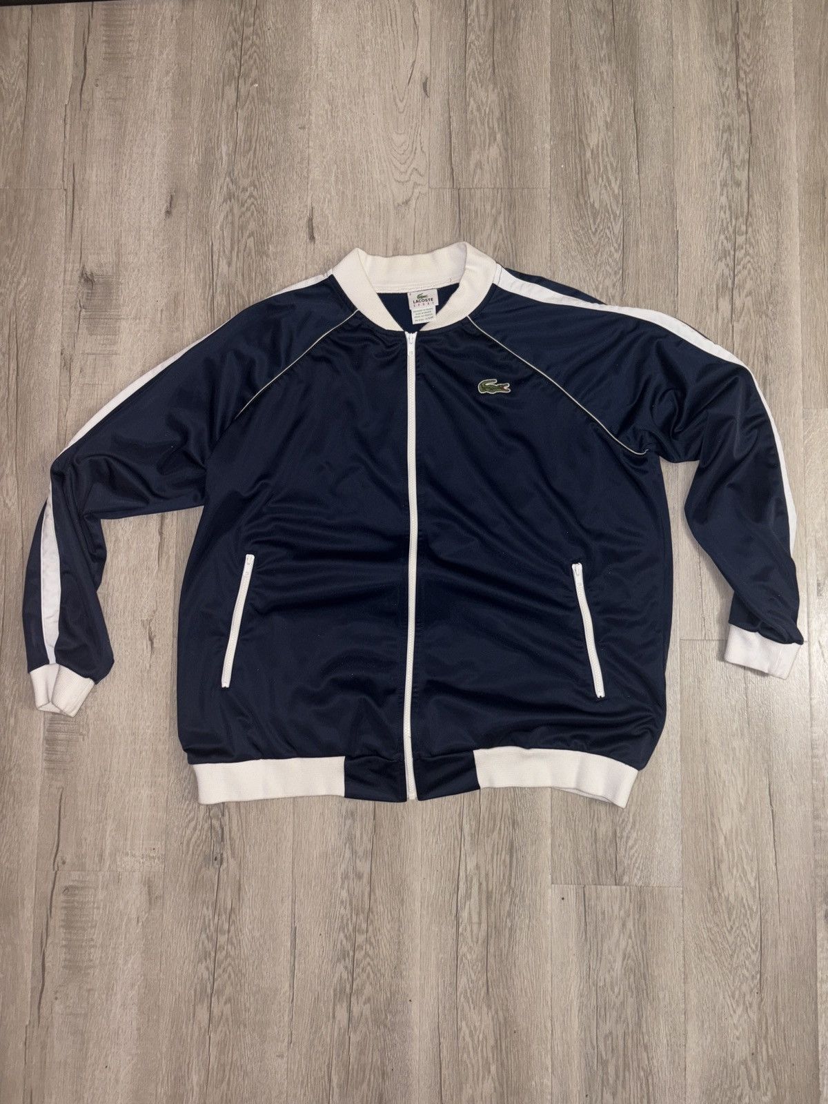 Lacoste Lacoste Fitted Track Jacket Size US L / EU 52-54 / 3 - 1 Thumbnail