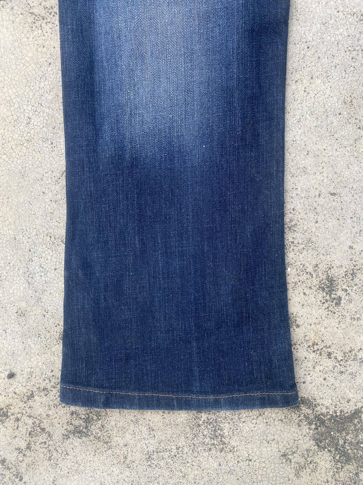 If Six Was Nine × Japanese Brand × Nicole Club Flare Jeans Nicole Club Faded Honeycomp Size US 32 / EU 48 - 24 Thumbnail