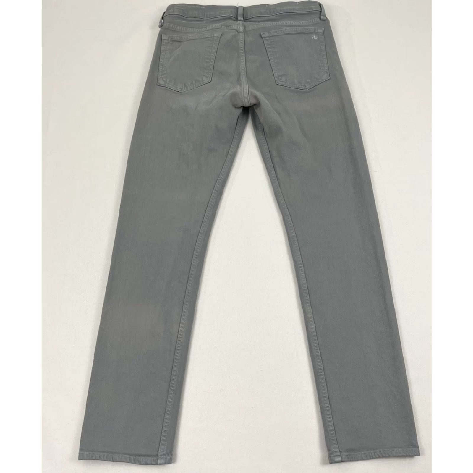 Rag & Bone Rag & Bone Jeans Slim Fit 2 Mens 32 x 31 Pacifica Gray Cotton Regular 5-Pocket City USA Jeans Mens Size US 32 / EU 48 - 2 Thumbnail