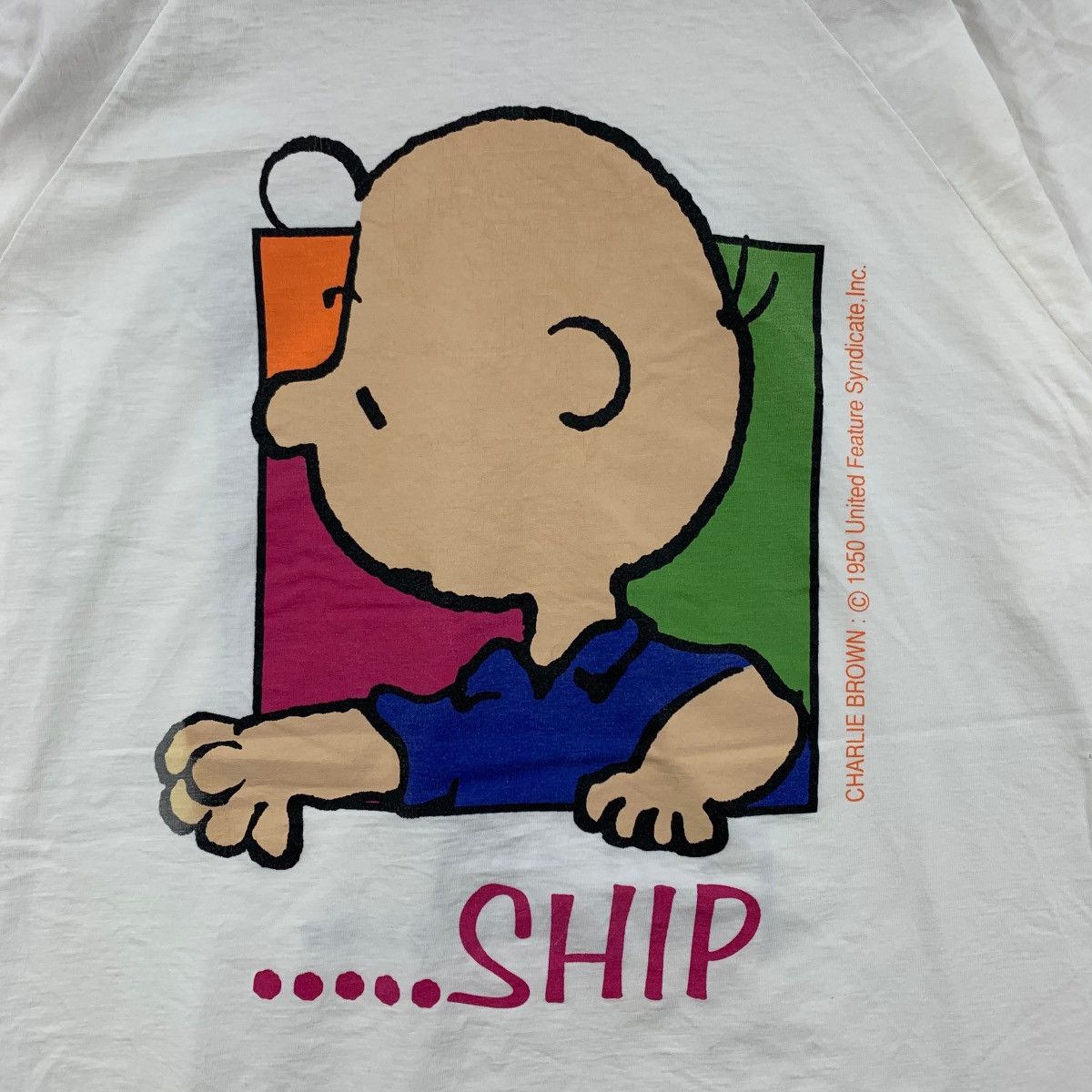 Peanuts Vintage 90s SNOOPY PEANUTS Character Print White Shirt Size US M / EU 48-50 / 2 - 5 Thumbnail