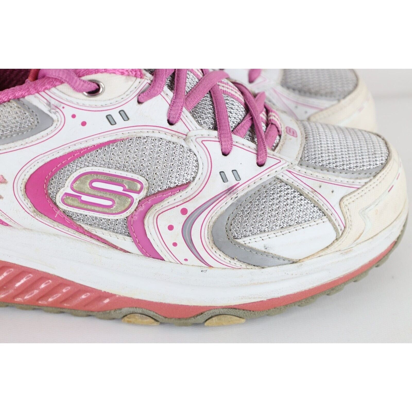 SKECHERS × Vintage Vintage Skechers Shape Ups Breast Cancer Cushioned Shoes Size US 9.5 / IT 39.5 - 6 Thumbnail