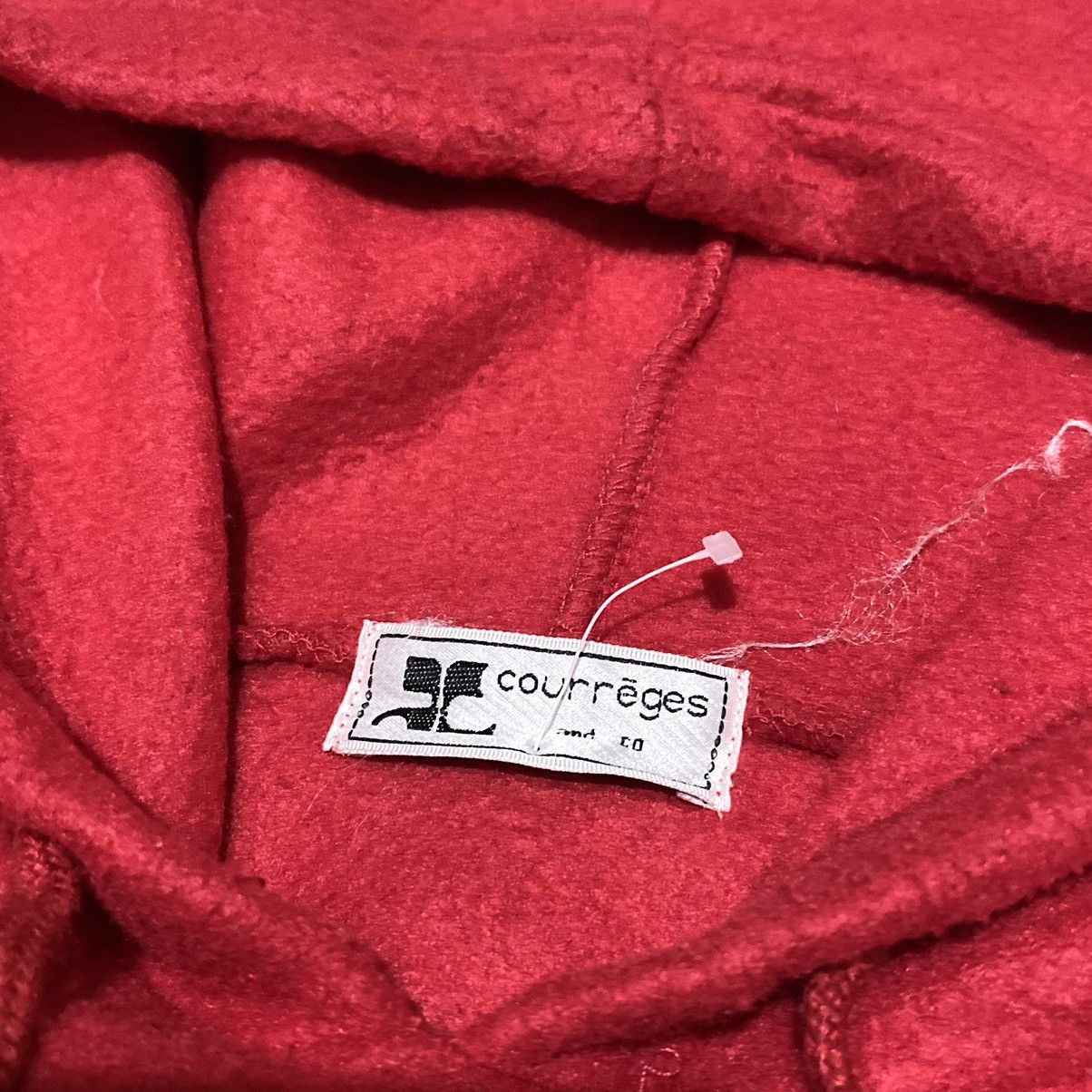 Courreges 🔥RARE🔥 Courreges 2000s Fleece Hoodie Size US M / EU 48-50 / 2 - 8 Thumbnail