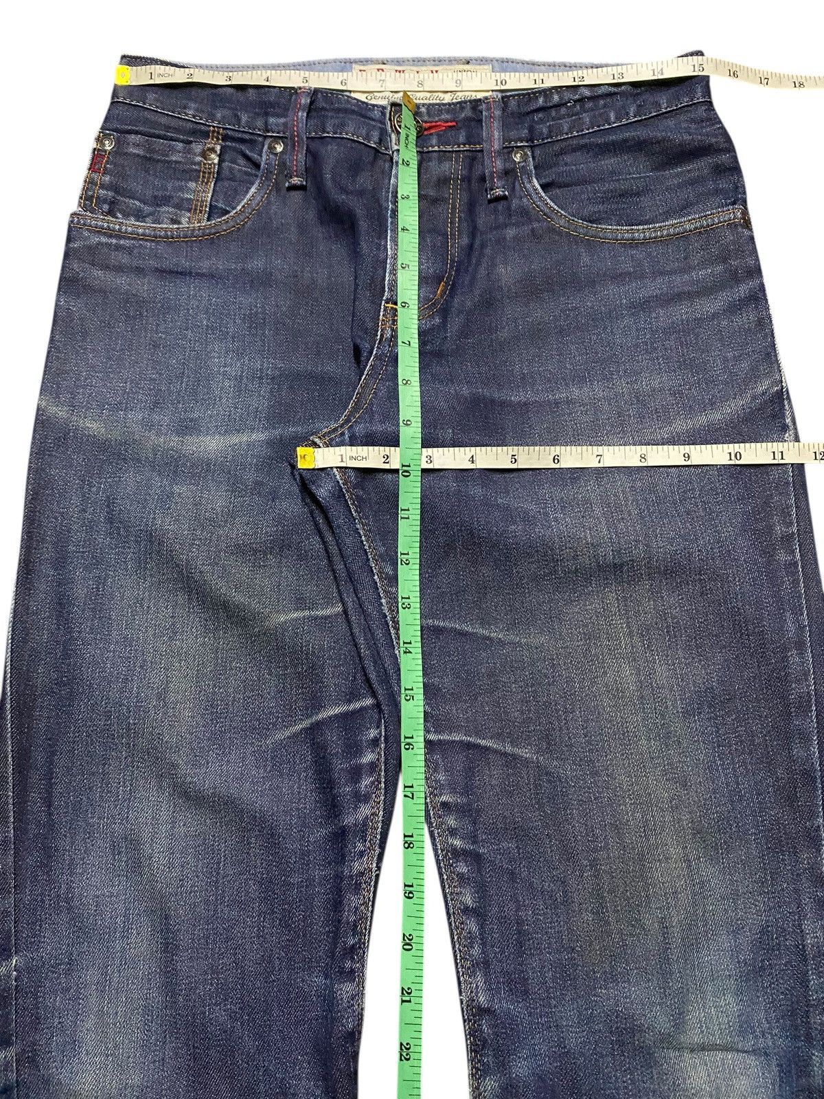 Edwin Vintage Japanese Brand Edwin Union Made Twist Leg Jeans Size US 30 / EU 46 - 11 Thumbnail