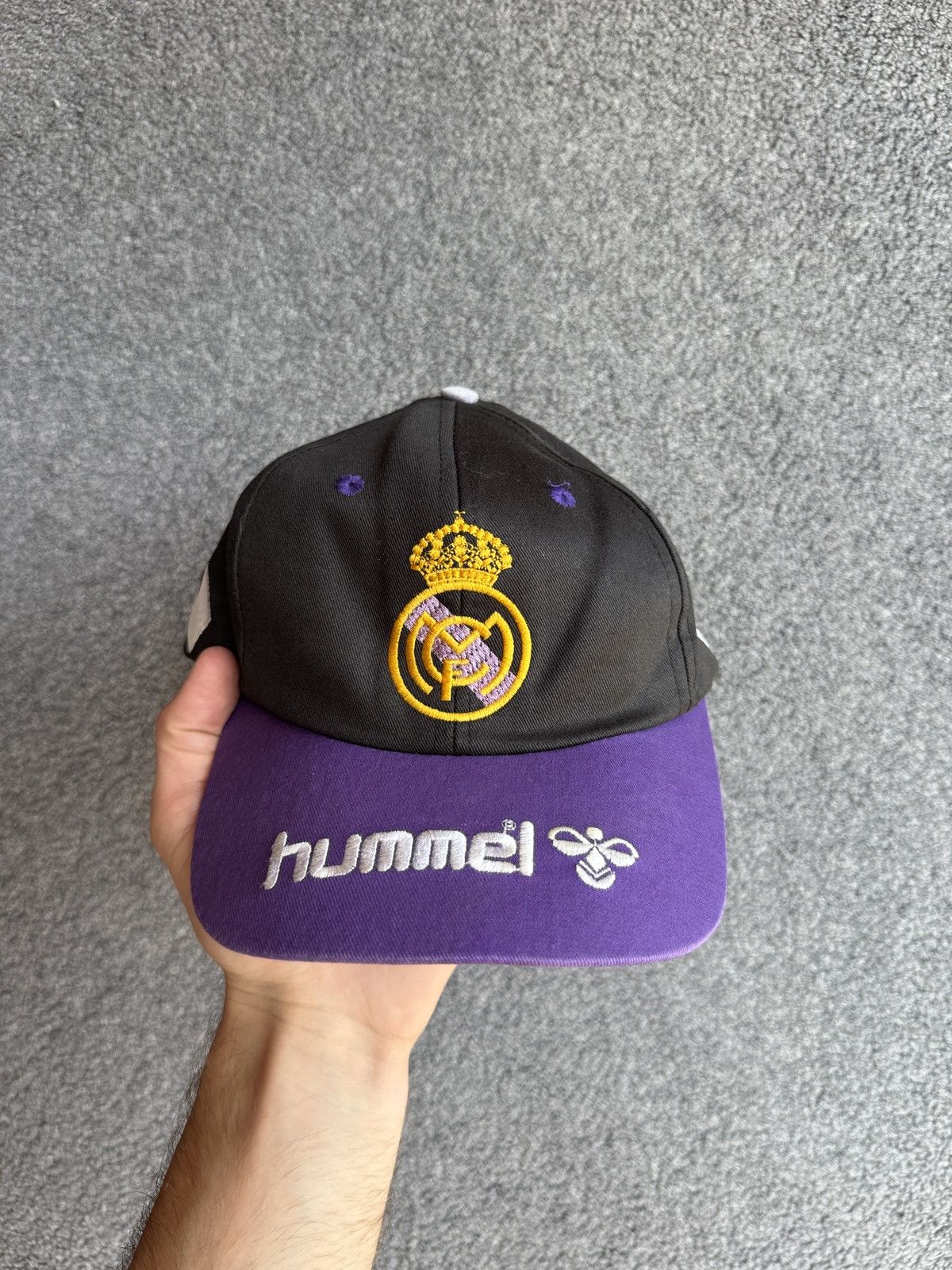 Hummel × Vintage Vintage Hummel Real Madrid cap Size ONE SIZE - 1 Thumbnail