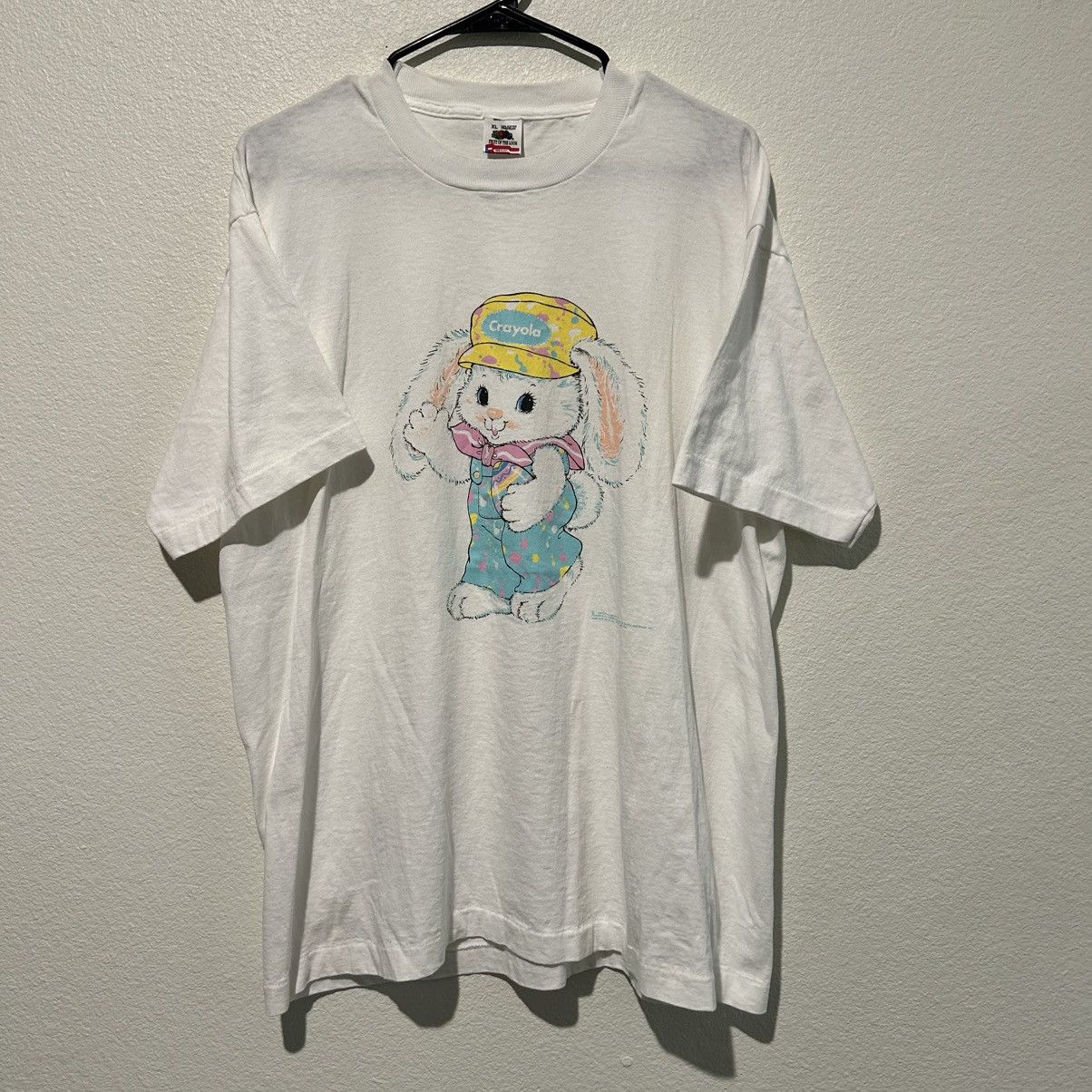 Fruit Of The Loom Vintage Crayola Easter Hallmark Fruit of the Loom T-Shirt Size US XL / EU 56 / 4 - 1 Thumbnail