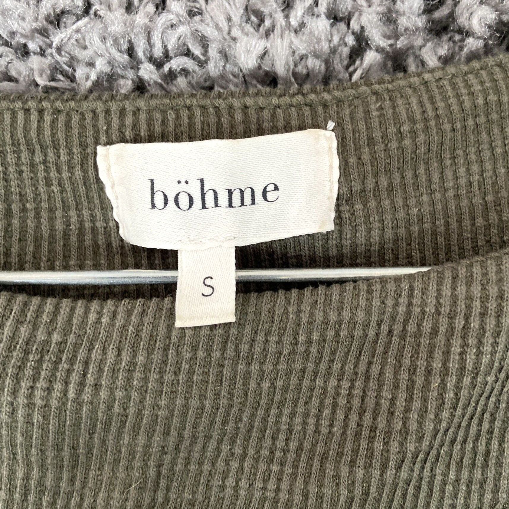 Vintage Bohme Blouse Green Womens Small Size S / US 4 / IT 40 - 7 Thumbnail