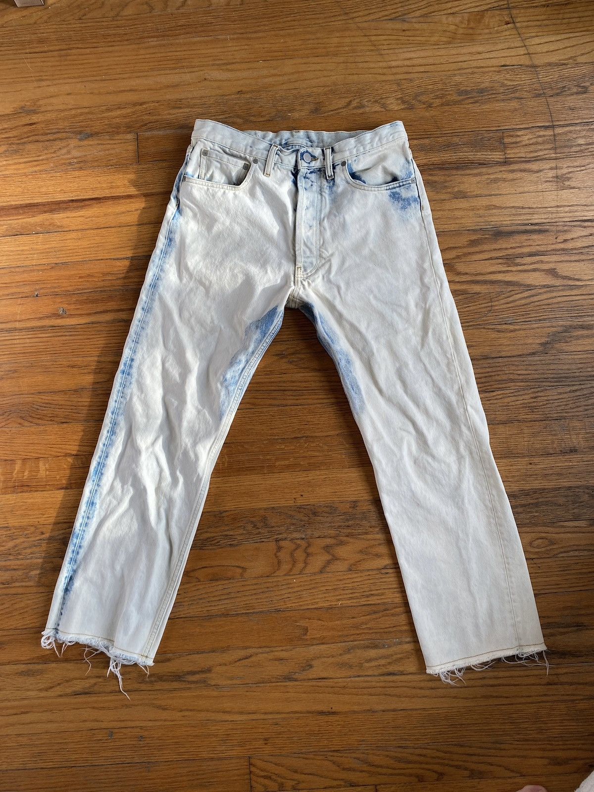 Maison Margiela Maison Margiela Bleached Denim Size US 30 / EU 46 - 1 Thumbnail