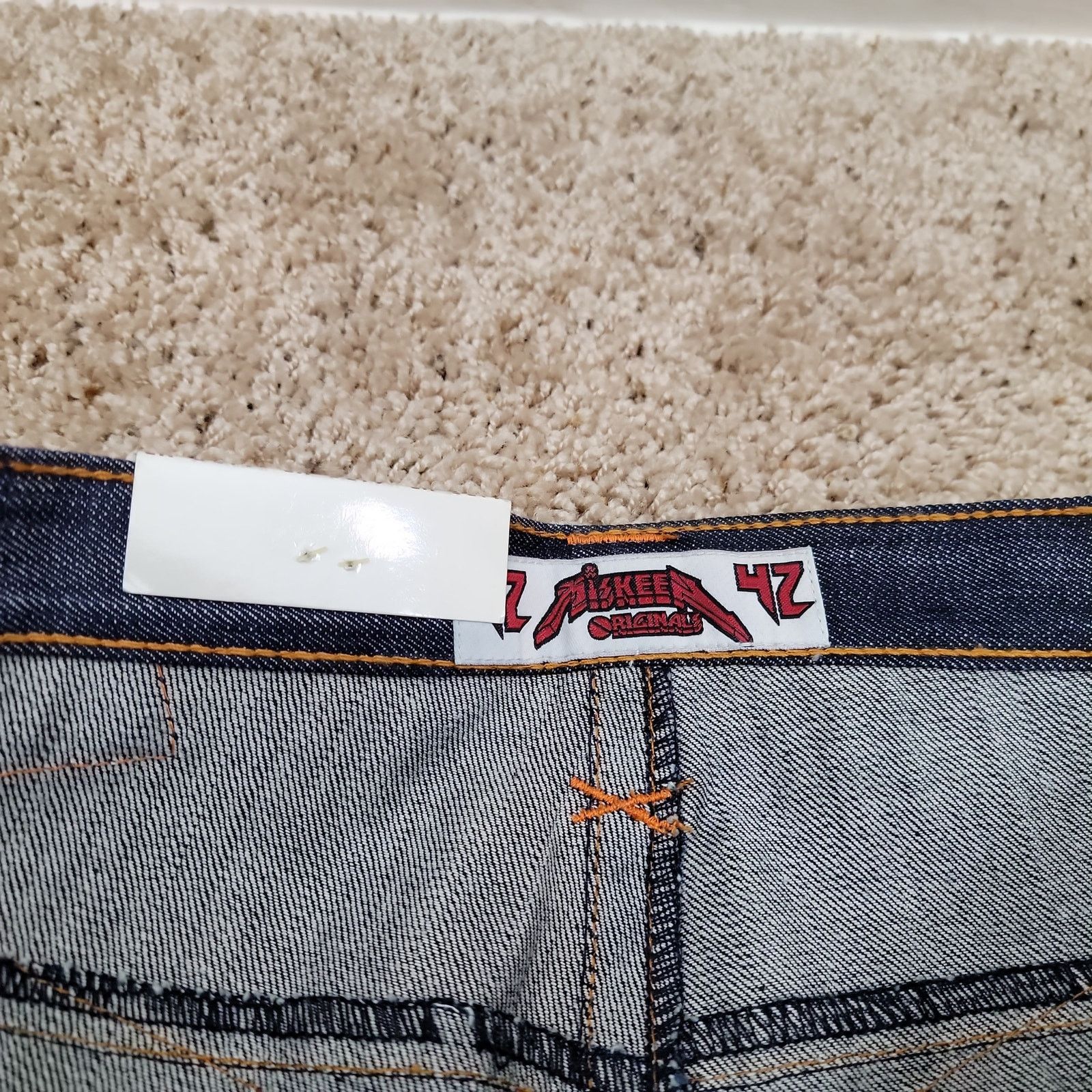 Vintage Vintage Miskeen Baggy Jeans 42x32 Rock Roll Skater Rap Y2K Size US 42 / EU 58 - 8 Thumbnail