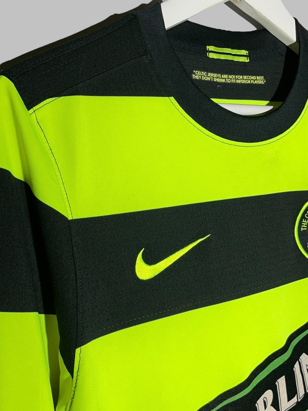 Nike × Vintage Celtic FC Nike 2009/10 Away Vintage Football Long Sleeve Size US S / EU 44-46 / 1 - 5 Thumbnail