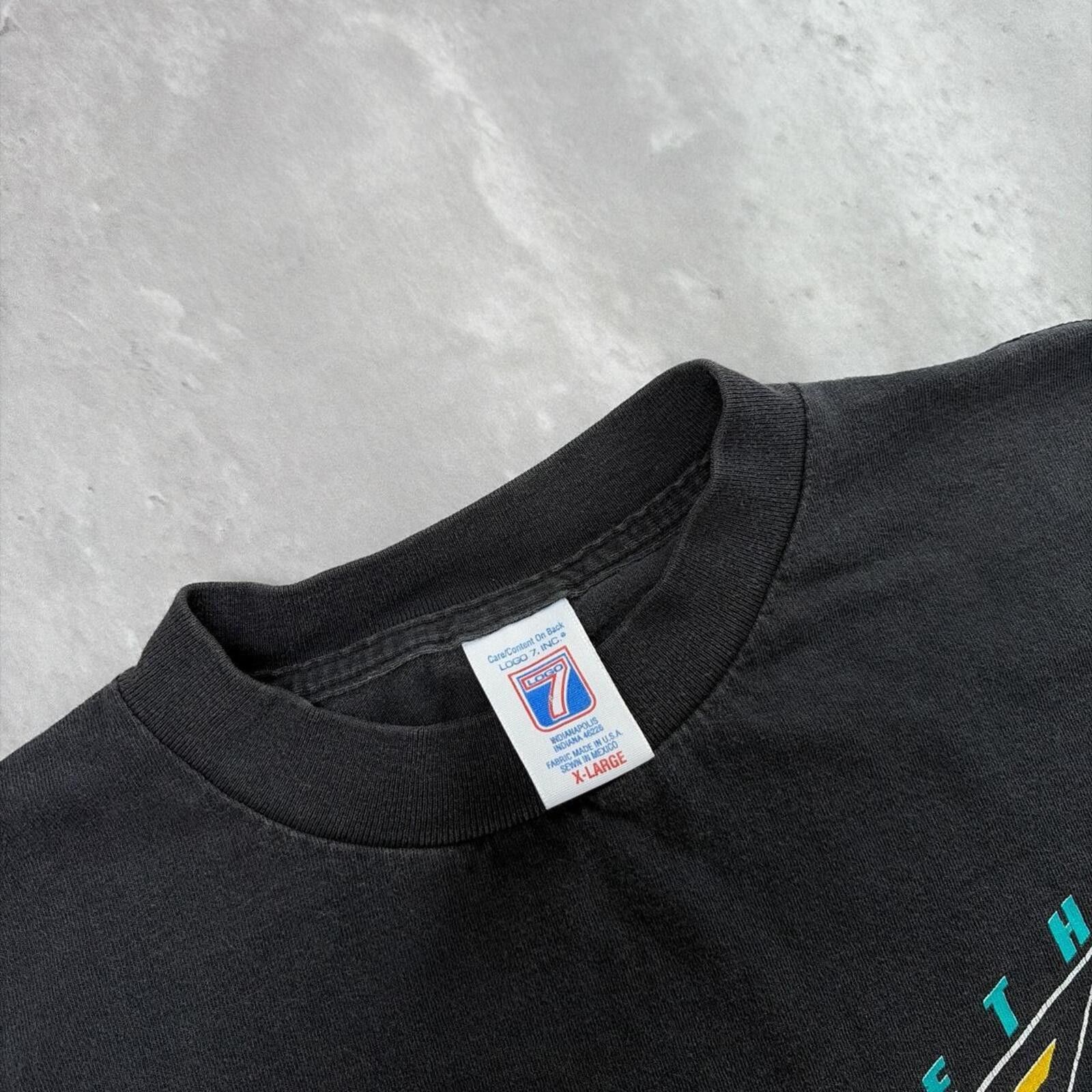 Logo 7 Vintage 1996 Indianapolis 500 Logo 7 Racing Graphic T Shirt Size US XL / EU 56 / 4 - 6 Thumbnail