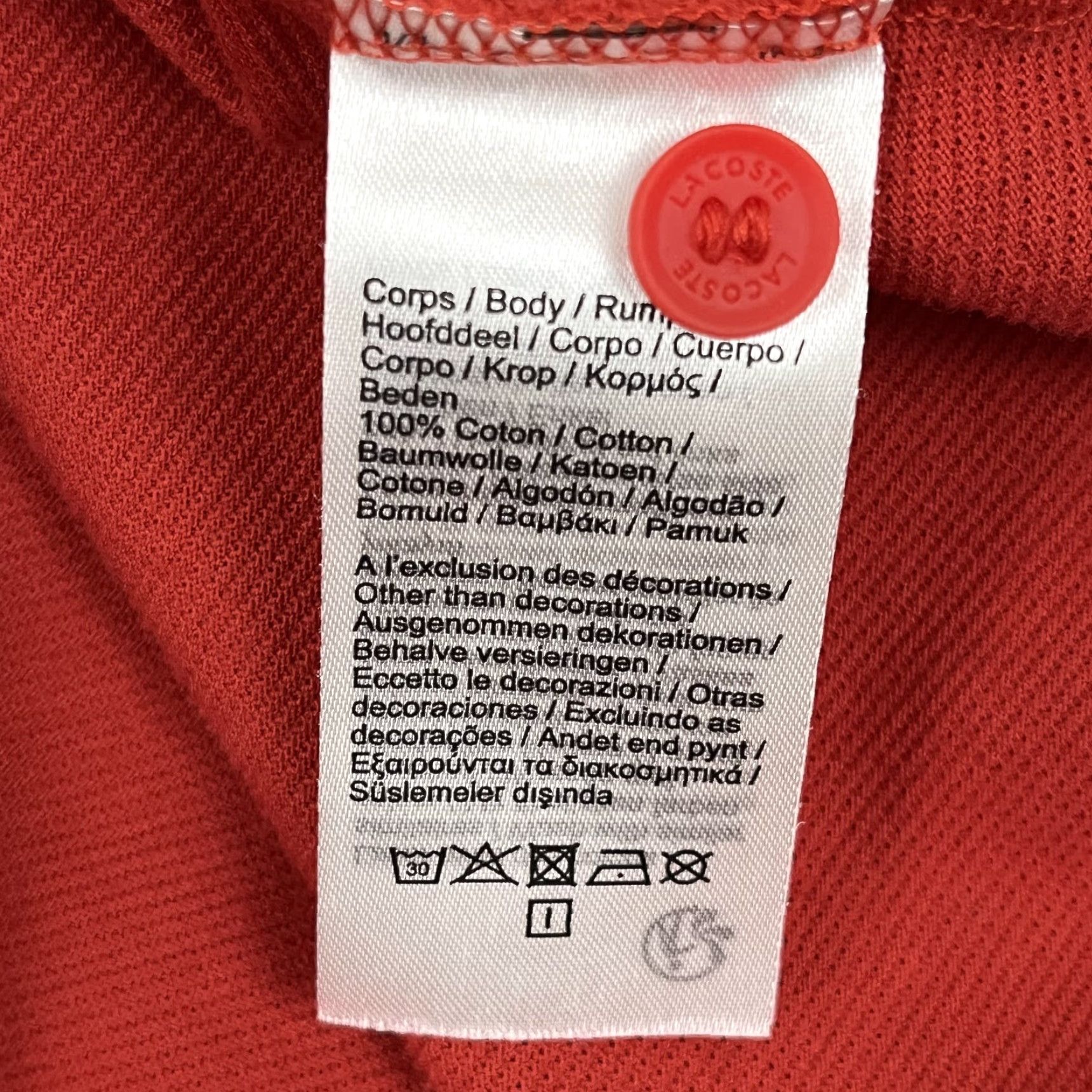 Lacoste Lacoste Polo Shirt Mens Size M Red 27 Logo Cotton Preppy Tennis Active Polo Shirt Mens Regular Size M Red Lacoste Logo Sports Classic Shirt Size US M / EU 48-50 / 2 - 6 Thumbnail