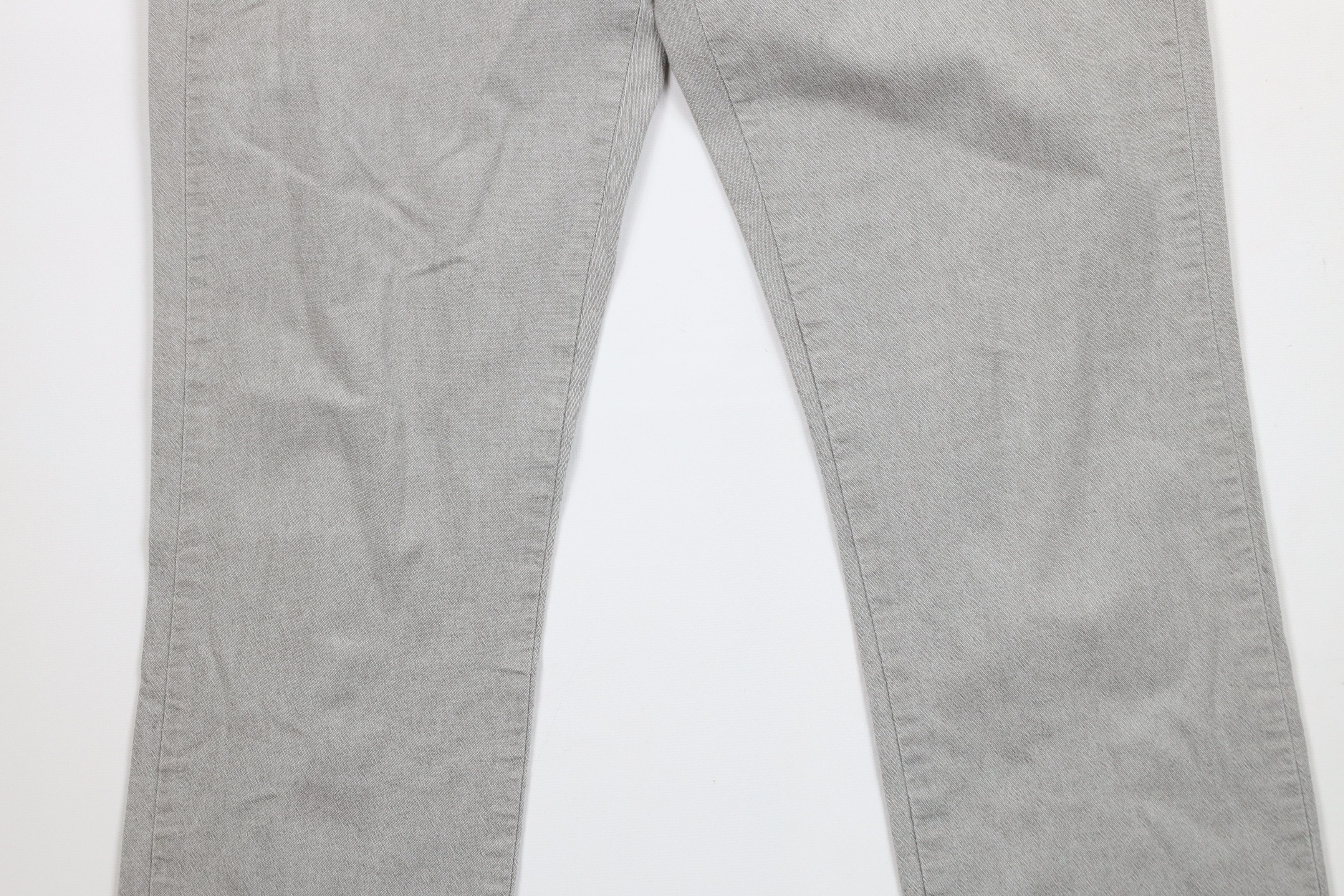 J.Crew × Vintage J Crew Stretch 770 Straight Leg Chino Pants Trousers Gray Size US 31 - 3 Thumbnail