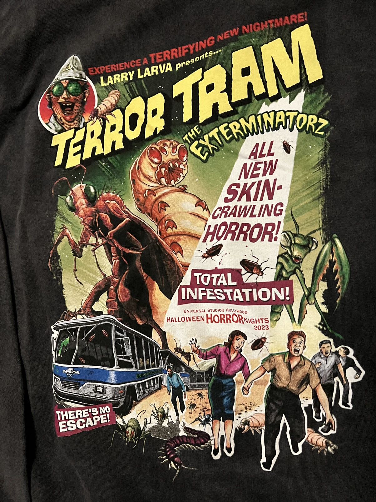 Universal Studios Universal Studios Halloween Horror Night Terror Tram Hoodie Size US L / EU 52-54 / 3 - 2 Thumbnail