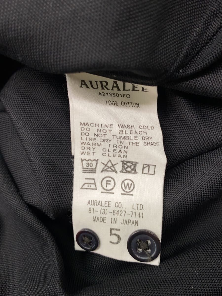 Auralee Black Cotton Long-sleeved Shirt Size US XXL / EU 58 / 5 - 3 Thumbnail