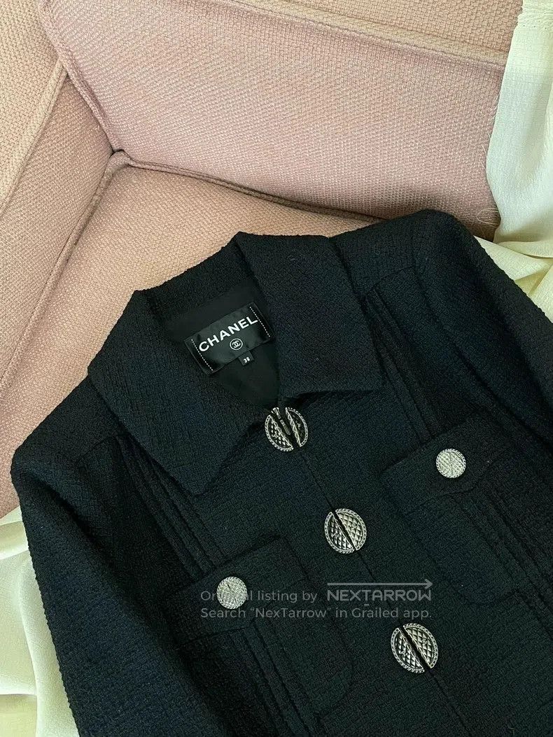 Chanel Chanel Cuba Series Black Zip Jacket. Size US S / EU 44-46 / 1 - 2 Thumbnail