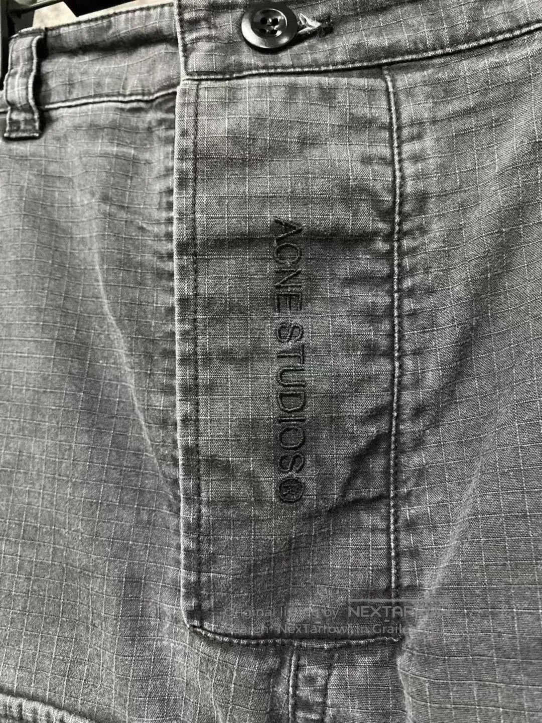 Acne Studios Acne Studios Black Denim Convertible Cargo Pants. Size US 30 / EU 46 - 6 Thumbnail