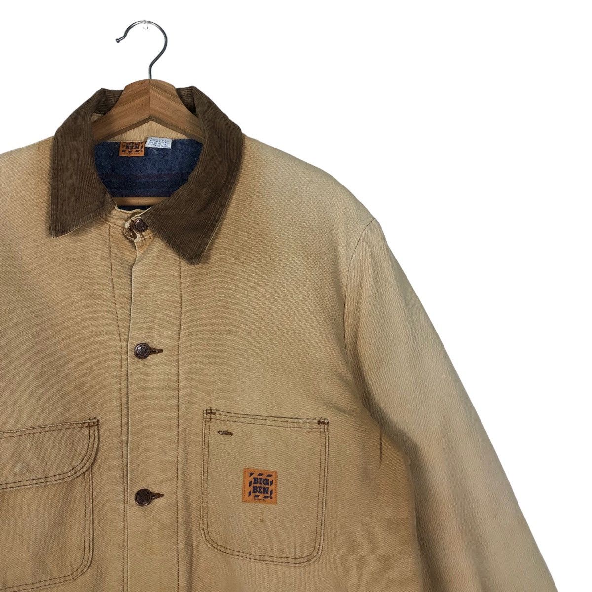 Toyo Enterprises 🔥70’s Vintage Chore Jacket Big Ben USA Blanket Lining Size US M / EU 48-50 / 2 - 6 Thumbnail