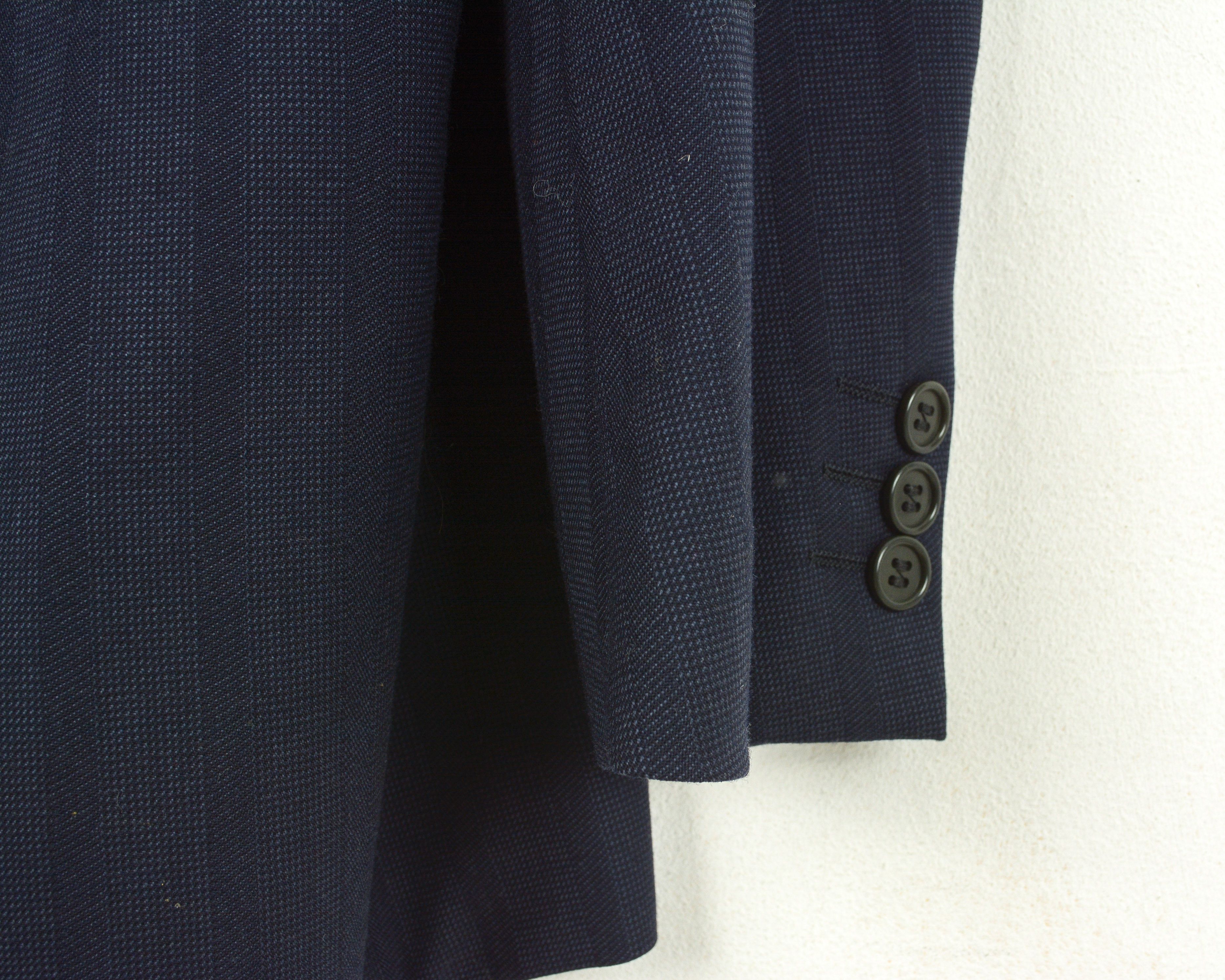 Corneliani × Vintage Double breasted Wool UK 38 US Blazer Suit jacket sport coat Size 38R - 3 Thumbnail