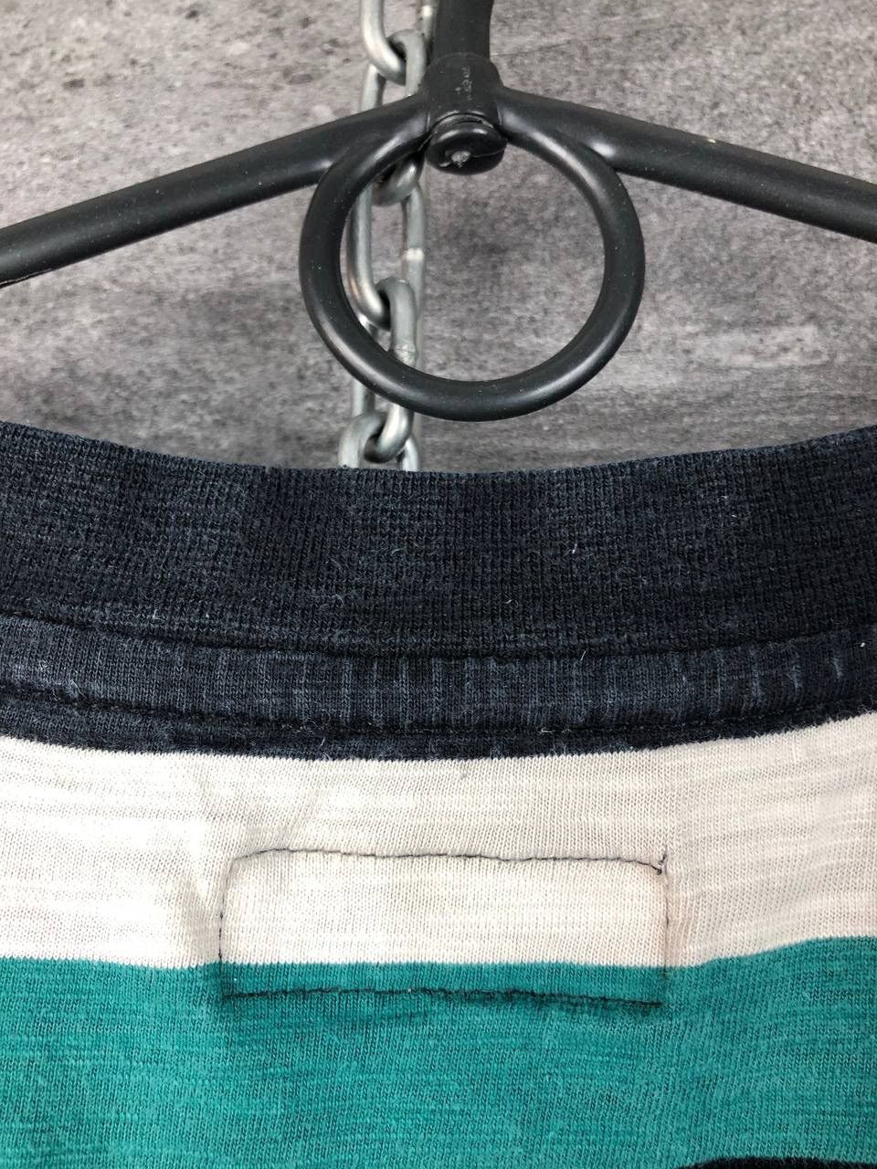 Guess Vintage Guess Los Angeles Striped Logo Embroidered t shirt Size US M / EU 48-50 / 2 - 12 Thumbnail