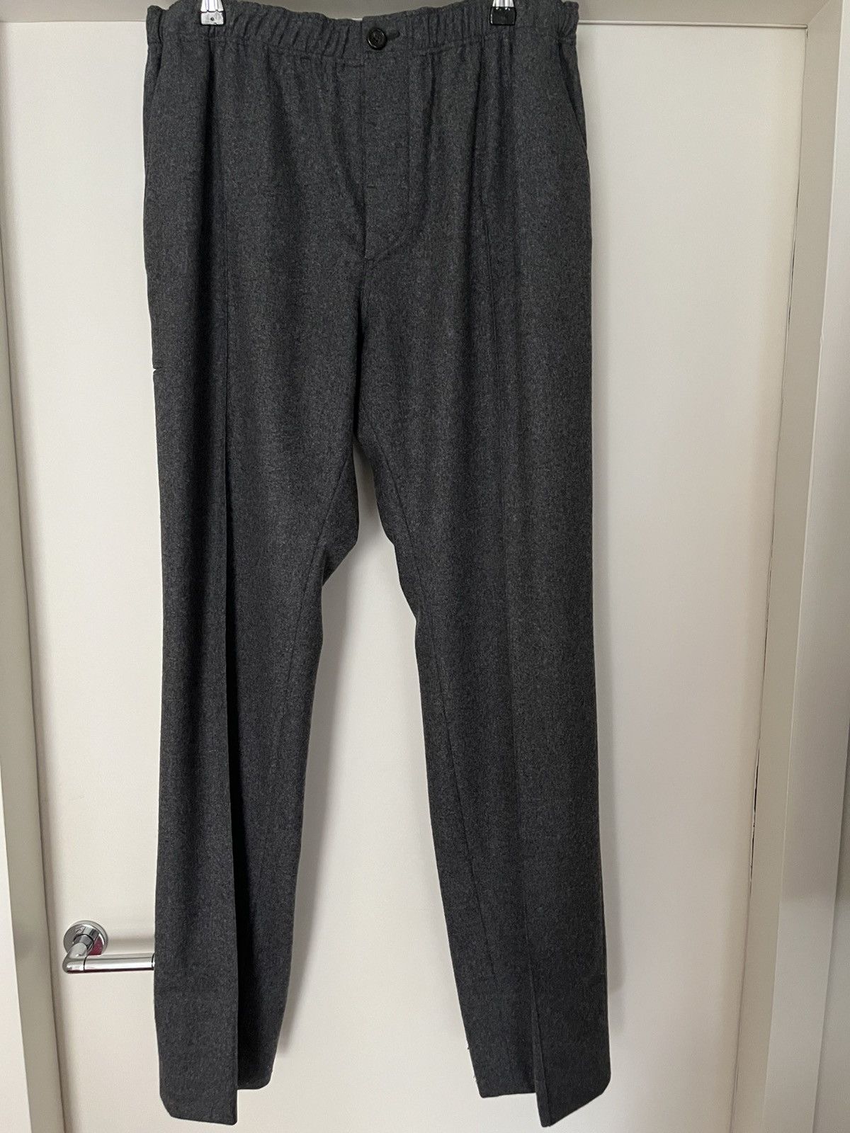 Yves Saint Laurent Archive Wool Elastic band trousers from Saint Laurent. Size US 34 / EU 50 - 1 Thumbnail