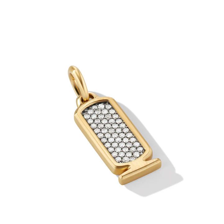 David Yurman oc11z0625 Size: OS / Cairo Amulet 18K Yellow Gold Diamonds Size ONE SIZE - 4 Thumbnail
