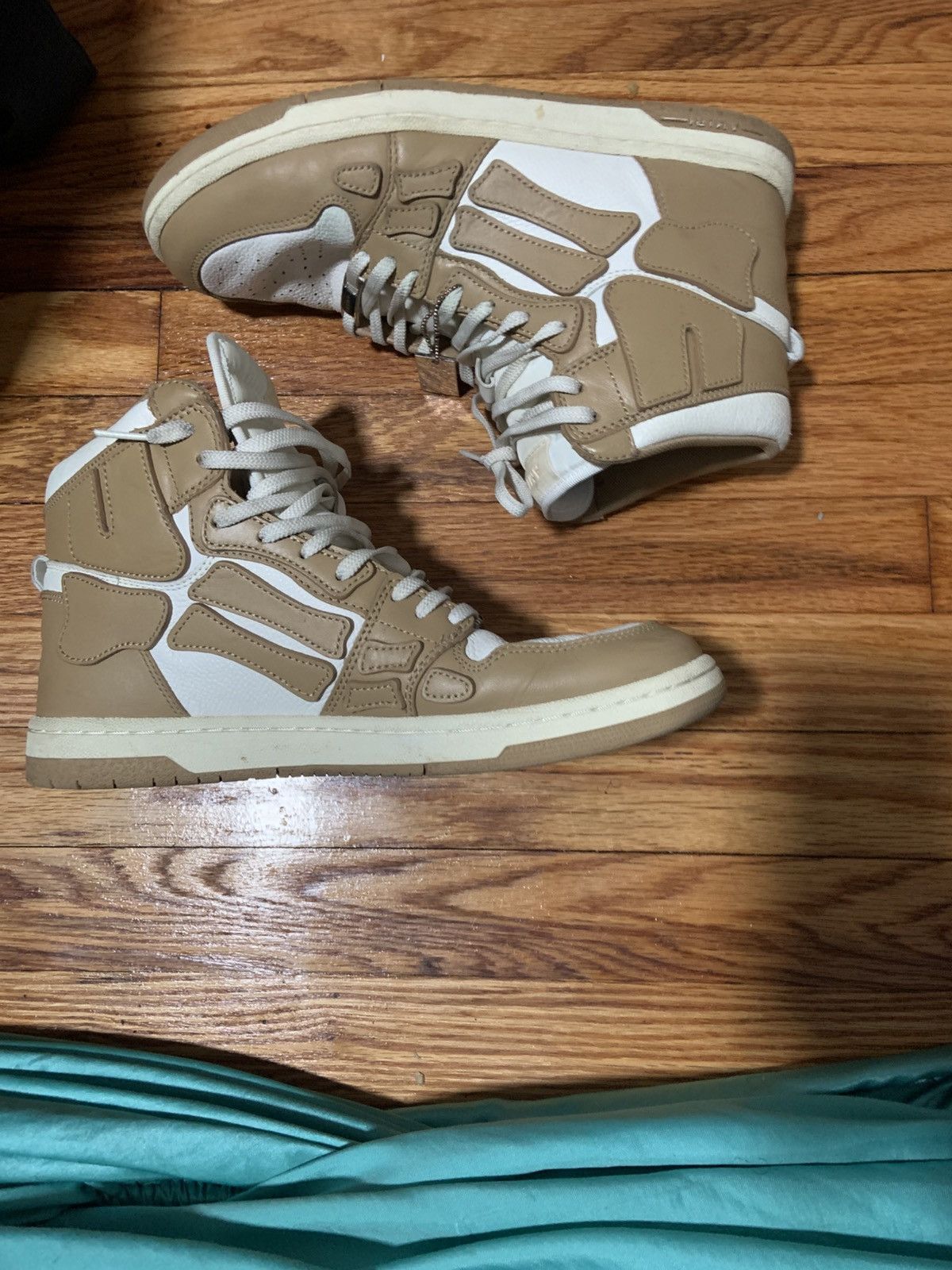 Amiri Amiri Men's Skel Top High Sneakers Size US 11 / EU 44 - 6 Thumbnail