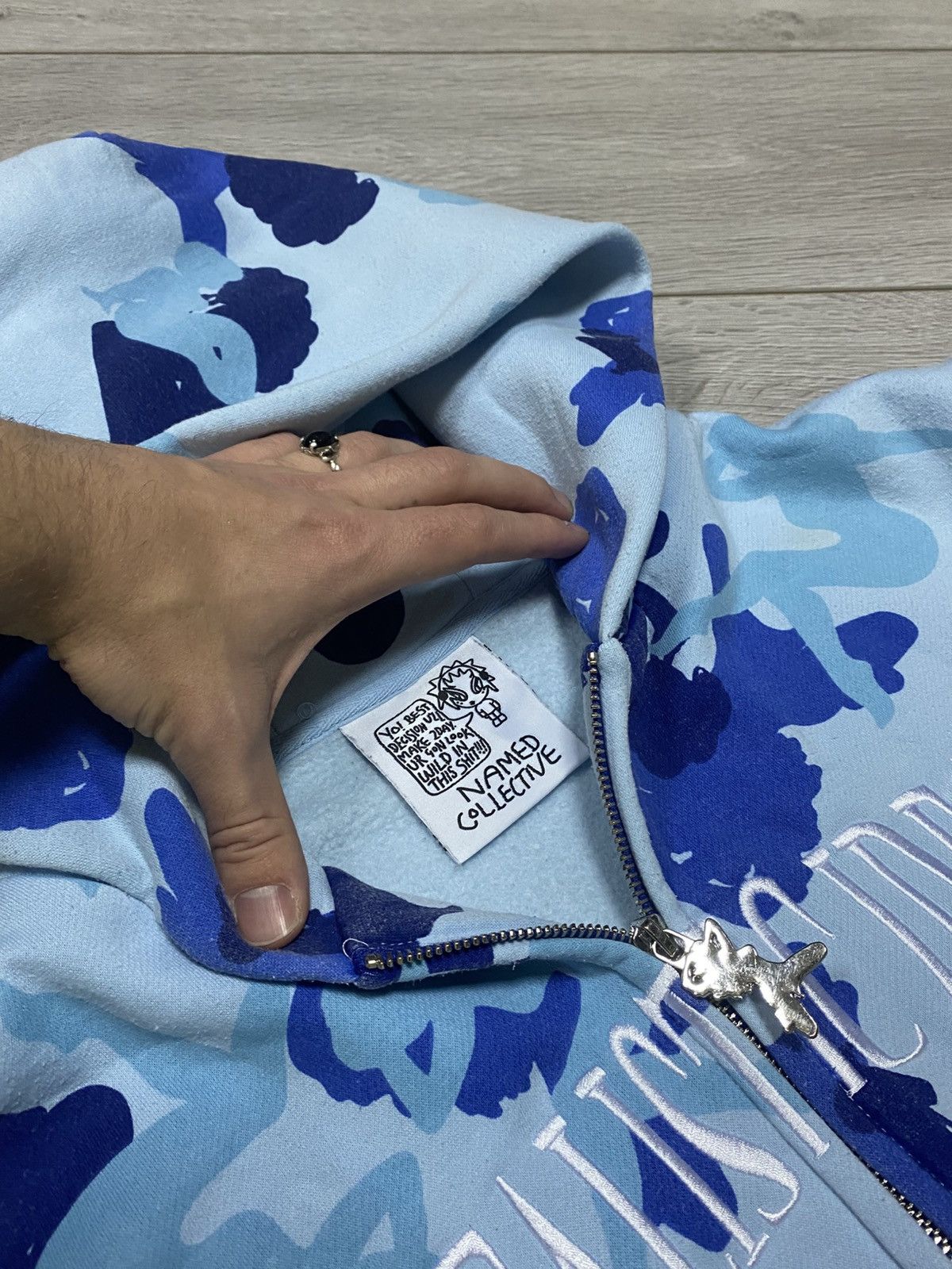 Other Unrealistic Ideals monogram girls zip hoodie Size US S / EU 44-46 / 1 - 6 Thumbnail