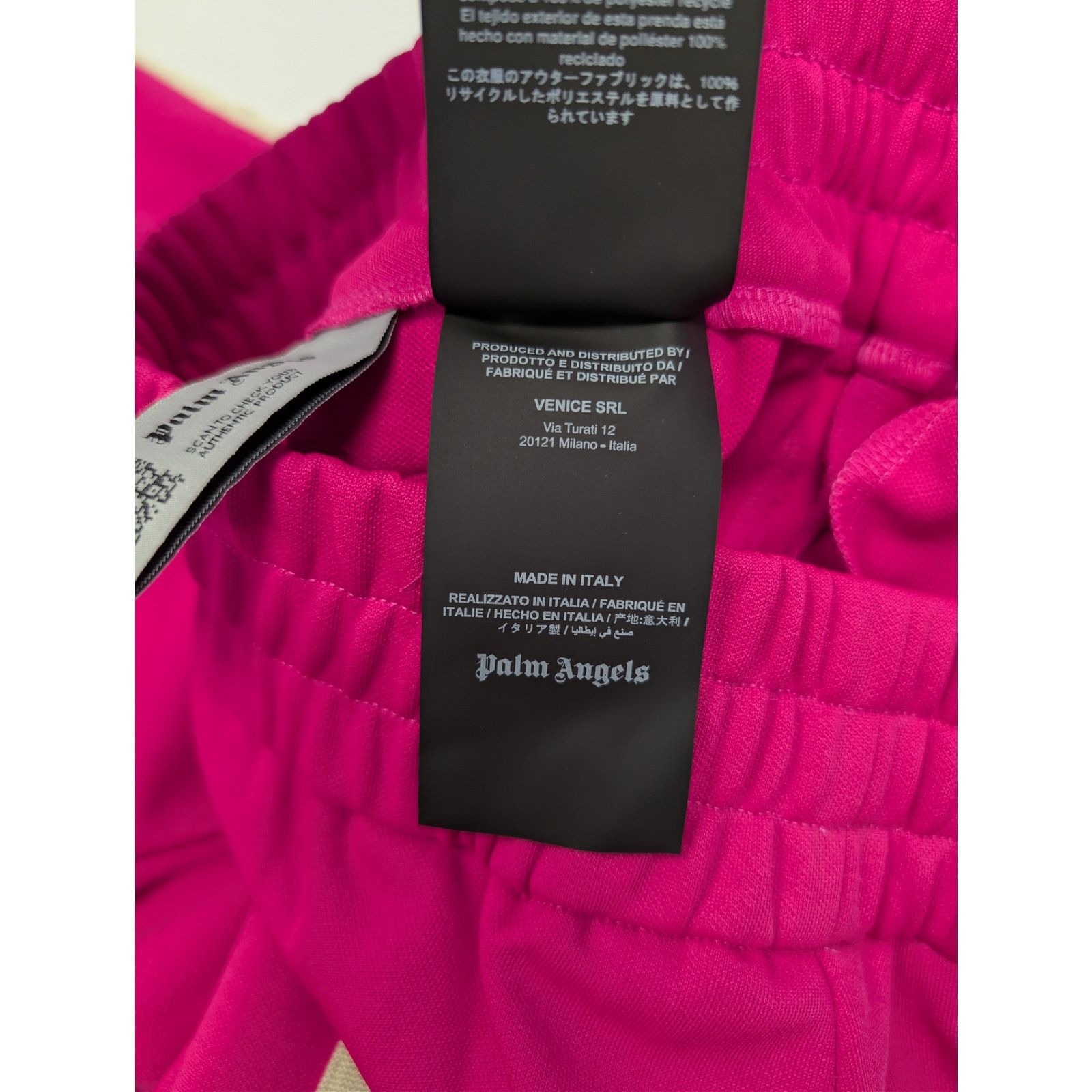 Palm Angels o1rshd1 Classic Logo Track Pants in PA Fuchsia Fluo Size US 30 / EU 46 - 21 Thumbnail