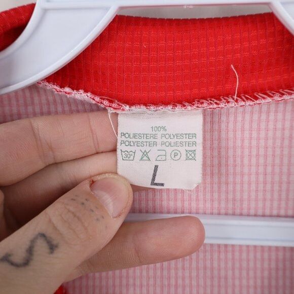 Ferrari × Vintage Vintage 90s Ferrari Racing All Over Print Collared Polo Size US L / EU 52-54 / 3 - 8 Thumbnail