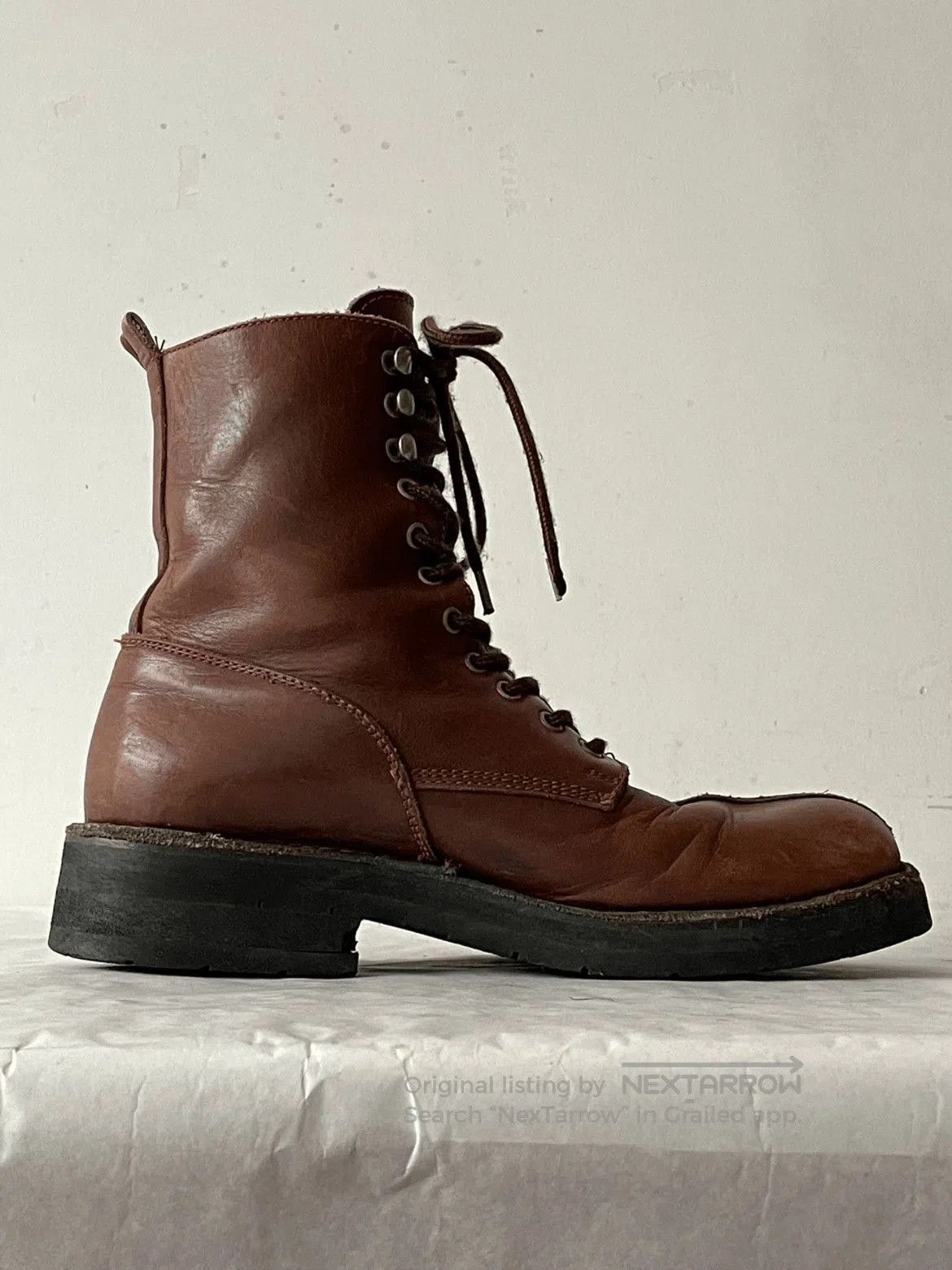 Yohji Yamamoto Sz 42 Yohji Yamamoto Joint Leather Combat Boots. Size US 9 / EU 42 - 2 Thumbnail