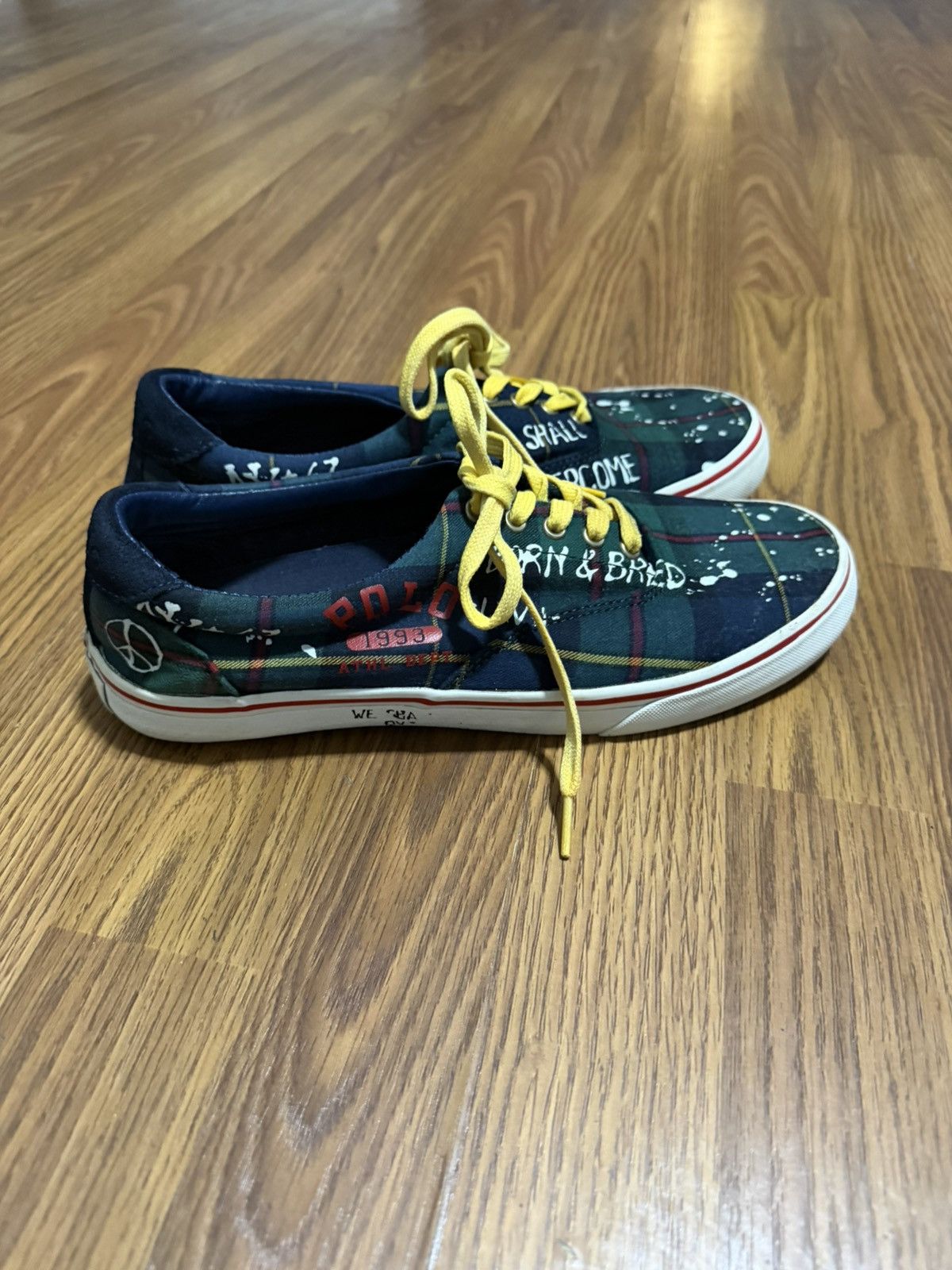 Polo Ralph Lauren Polo Ralph Lauren Tartan Graffiti Thorton Sneakers 8.5 Size US 8.5 / EU 41-42 - 3 Thumbnail
