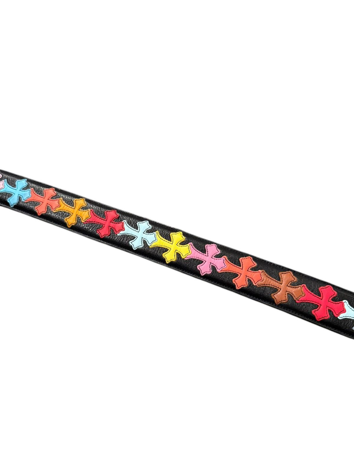 Chrome Hearts 1/1 Multi Color Cross Patch Roller Belt Size 34 - 20 Thumbnail