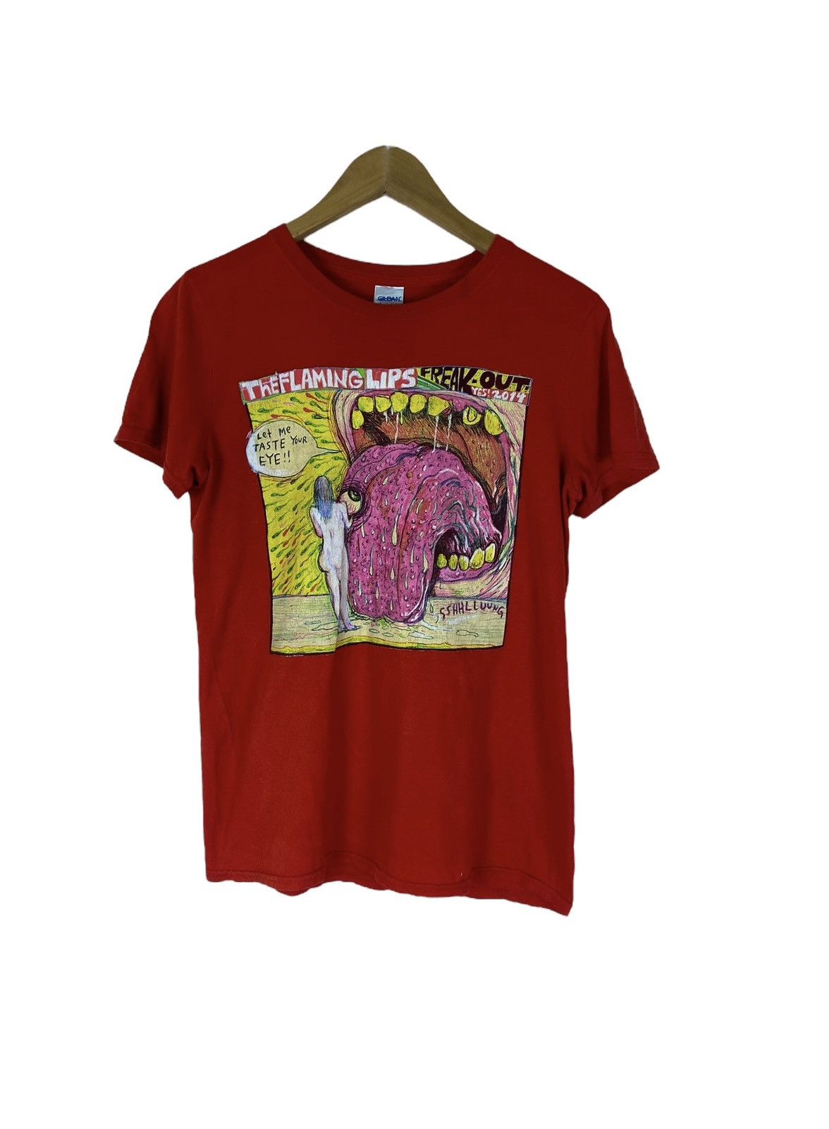 Band Tees 2014 Band Tee The Flaming Lips Freak Out Shirt Size US S / EU 44-46 / 1 - 2 Thumbnail
