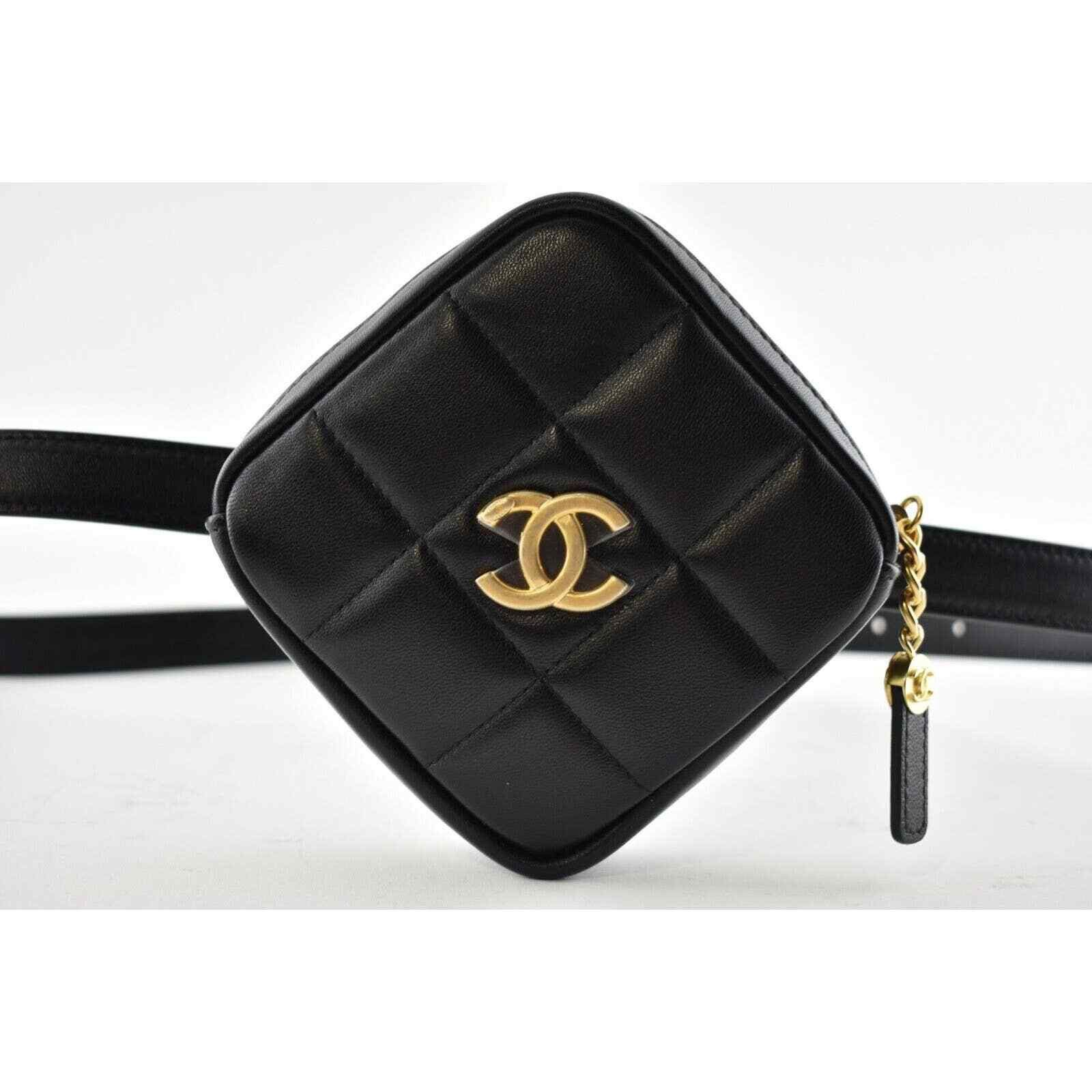 Chanel Chanel Quilted Gold CC Waist Fanny Pack Bum Belt Bag Size ONE SIZE - 2 Thumbnail