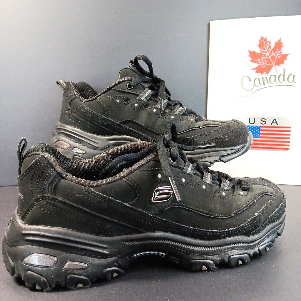SKECHERS Skechers Womens D'Lites Black Sneakers Shoes N. 11949 Clean Size US 6 / IT 36 - 1 Thumbnail