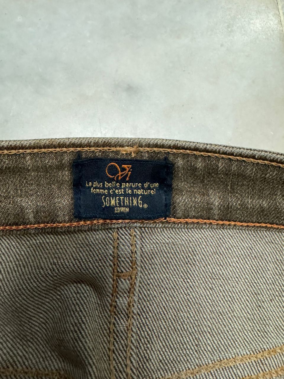 💥Insane Bell Bottom💥Something Edwin Flare Mudwash Whisker